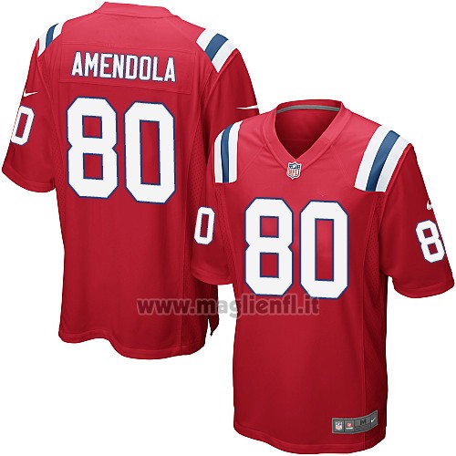 Maglia NFL Game New England Patriots Amendola Rosso